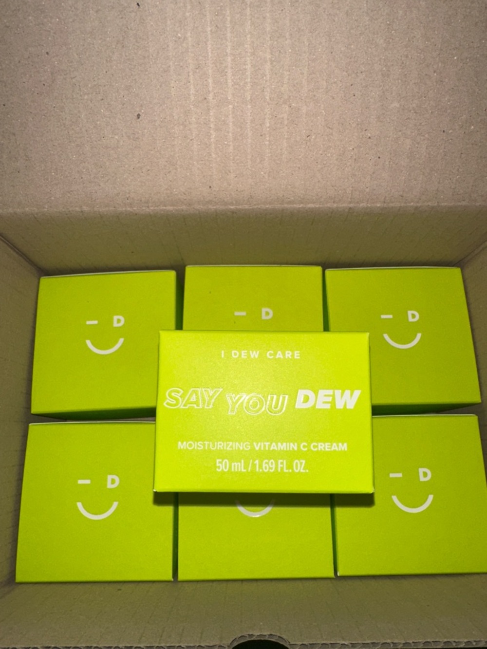 I Dew Care Say You Dew Moisturizing Vitamin C Cream - CASE PACK- 6 Count